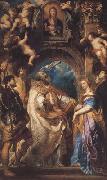 Peter Paul Rubens St Gregory the Great Surrounded by Otber Saints (mk01) Sweden oil painting artist